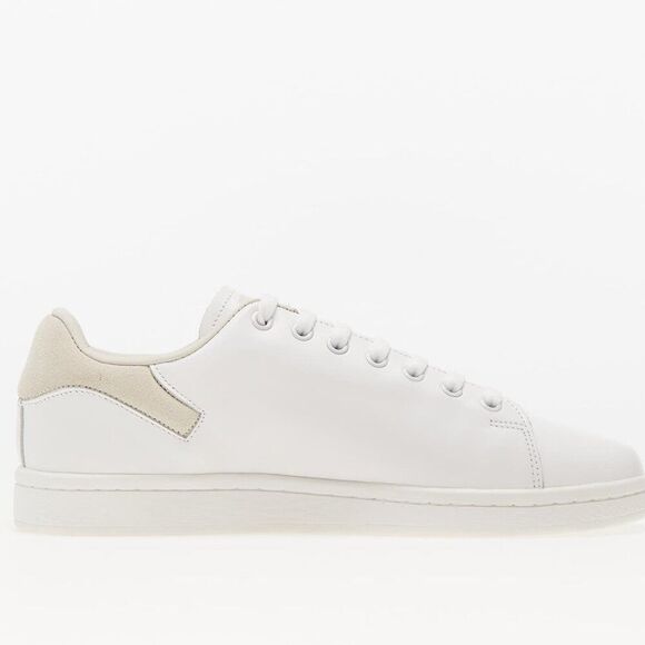 RAF SIMONS (RUNNER) ORION White Leather 1133 Mens 44 EUR US 11 UK 10 Taupe - Picture 6 of 12